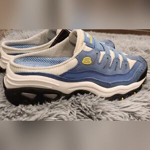 Skechers Women's Blue Mule Sport Shoes
